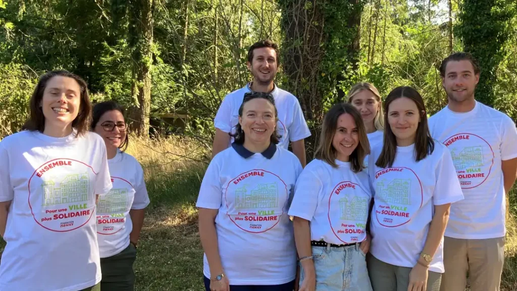 Photo du groupe de la Fondation Nexity ayant participé à la journée.